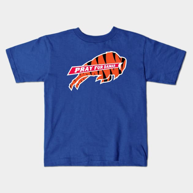 Pray for Damar Kids T-Shirt by It'sTeeTime